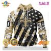 SALE Personalized NFL New York Giants Camo Design For Veterans Day Hoodie Sweatshirt 3D