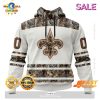 SALE Personalized NFL New Orleans Saints New Skull Art Design Hoodie Sweatshirt 3D