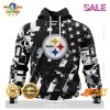 SALE Personalized NFL San Francisco 49ers Camo Design For Veterans Day Hoodie Sweatshirt 3D