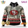 SALE Personalized NFL Seattle Seahawks Camo Design For Veterans Day Hoodie Sweatshirt 3D