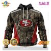 SALE Personalized NFL San Francisco 49ers New Skull Art Design Hoodie Sweatshirt 3D