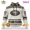 SALE Personalized NFL San Francisco 49ers Special Lavender – Fight Cancer Hoodie Sweatshirt 3D