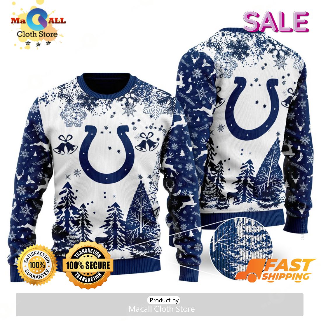[BEST] NFL Indianapolis Colts Special Christmas Ugly Sweater Design