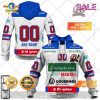 [SALE] Personalized Metal Ligaen Esbjerg Energy Home Jersey 2324 Style Hoodie Sweatshirt 3D