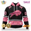 [SALE] Personalized NFL Carolina Panthers PINK BREAST CANCER Specialized Design In Classic Style With Paisley Hoodie 3D