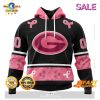 [SALE] Personalized NFL Denver Broncos PINK BREAST CANCER Specialized Design In Classic Style With Paisley Hoodie 3D