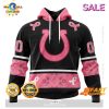[SALE] Personalized NFL Kansas City Chiefs PINK BREAST CANCER Specialized Design In Classic Style With Paisley Hoodie 3D