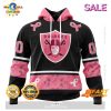 [SALE] Personalized NFL Los Angeles Chargers PINK BREAST CANCER Specialized Design In Classic Style With Paisley Hoodie 3D