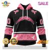 [SALE] Personalized NFL Las Vegas Raiders PINK BREAST CANCER Specialized Design In Classic Style With Paisley Hoodie 3D