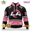 [SALE] Personalized NFL Los Angeles Chargers PINK BREAST CANCER Specialized Design In Classic Style With Paisley Hoodie 3D