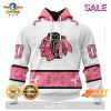 [BEST] NHL Carolina Hurricanes In Classic Style With Paisley! IN OCTOBER WE WEAR PINK BREAST CANCER Hoodie Sweatshirt 3D