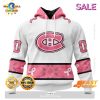 [BEST] NHL Toronto Maple Leafs In Classic Style With Paisley! IN OCTOBER WE WEAR PINK BREAST CANCER Hoodie Sweatshirt 3D