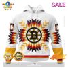 [SALE] NHL Boston Bruins Special Lavender – Fight Cancer Hoodie Sweatshirt 3D