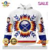 [SALE] NHL Buffalo Sabres Special Black Camo Design For Veterans Day Hoodie Sweatshirt 3D