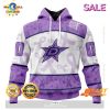 [SALE] NHL Dallas StarsSpecial Pink Fight Breast Cancer Hoodie Sweatshirt 3D