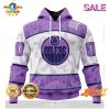 [SALE] NHL Edmonton OilersSpecial Pink Fight Breast Cancer Hoodie Sweatshirt 3D