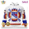 [SALE] NHL New York RangersSpecial Pink Fight Breast Cancer Hoodie Sweatshirt 3D
