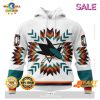 [SALE] NHL San Jose Sharks Special Lavender – Fight Cancer Hoodie Sweatshirt 3D