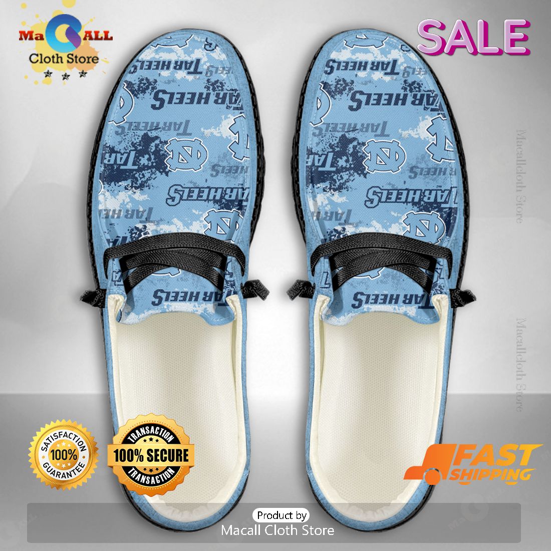 LIMITED NCAA North Carolina Tar Heels Custom Name Hey Dude Shoes Limited 2024 LIMITED NCAA North Carolina Tar Heels Custom Name Hey Dude Shoes Limited 2024