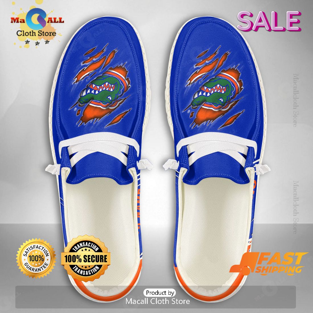 LIMITED NCAA Florida Gators Custom Name Hey Dude  Shoes Limited 2024 LIMITED NCAA Florida Gators Custom Name Hey Dude  Shoes Limited 2024
