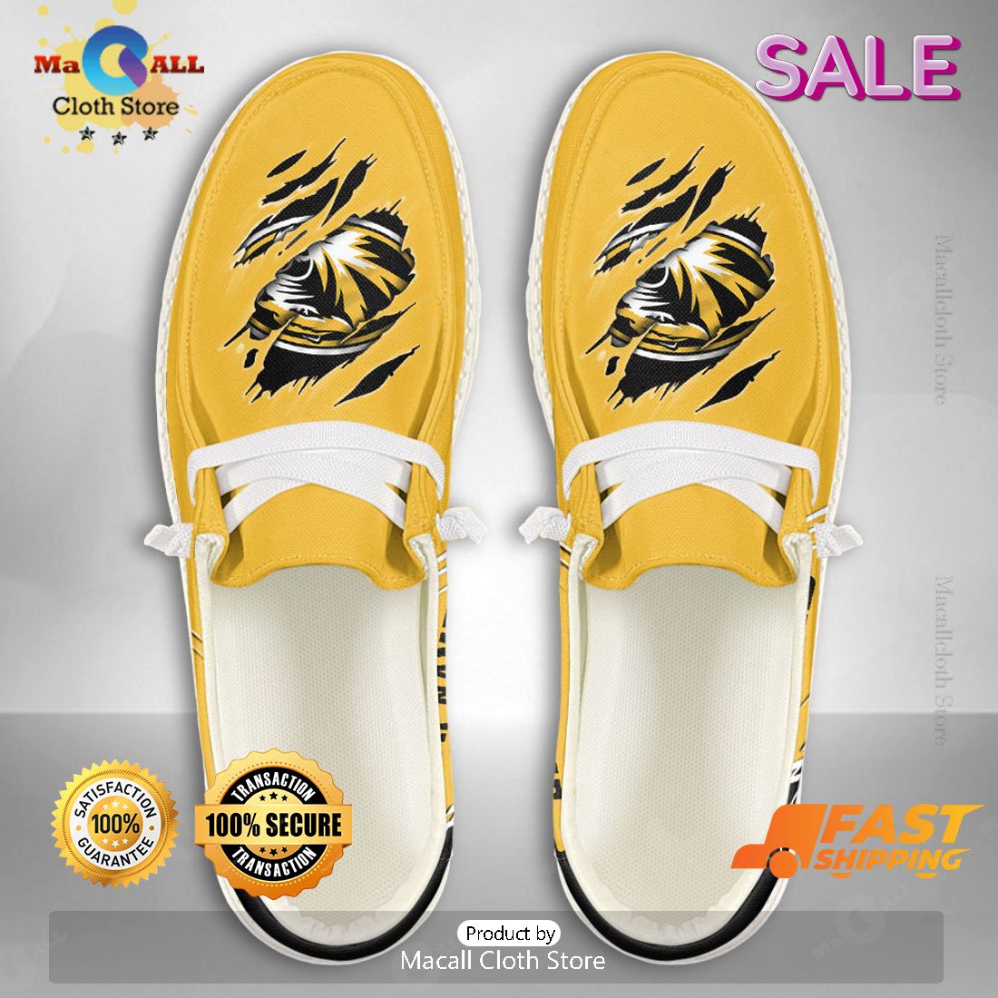 THE BEST NCAA Missouri Tigers Custom Name Hey Dude Shoes THE BEST NCAA Missouri Tigers Custom Name Hey Dude Shoes