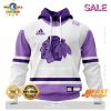 Carolina Hurricanes Personalize NHL 2023 Hockey Fight Cancer Hoodie Sweatshirt 3D