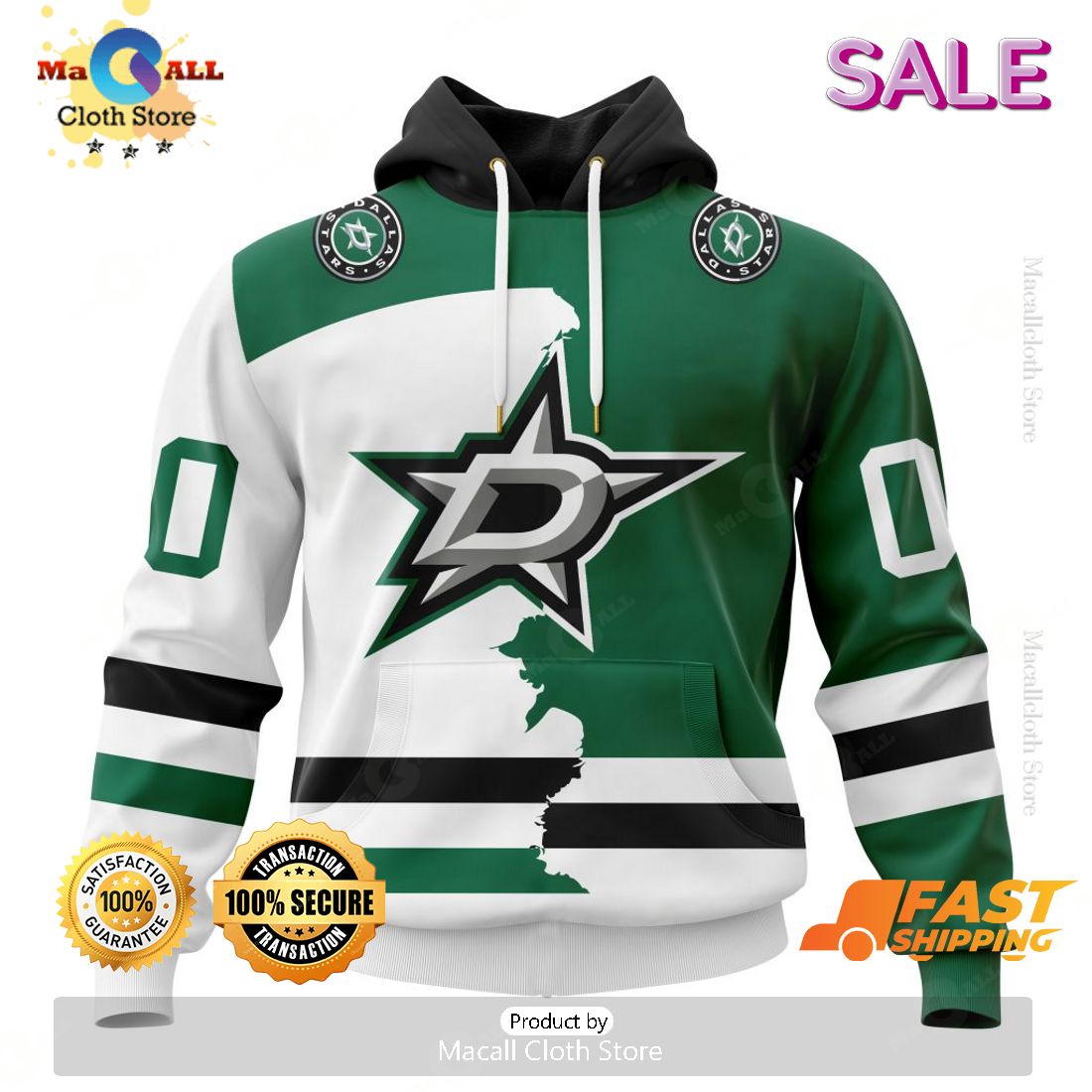 Dallas Stars Personalize NHL 2023 Home Mix Away Kits Hoodie Sweatshirt 3D Dallas Stars Personalize NHL 2023 Home Mix Away Kits Hoodie Sweatshirt 3D