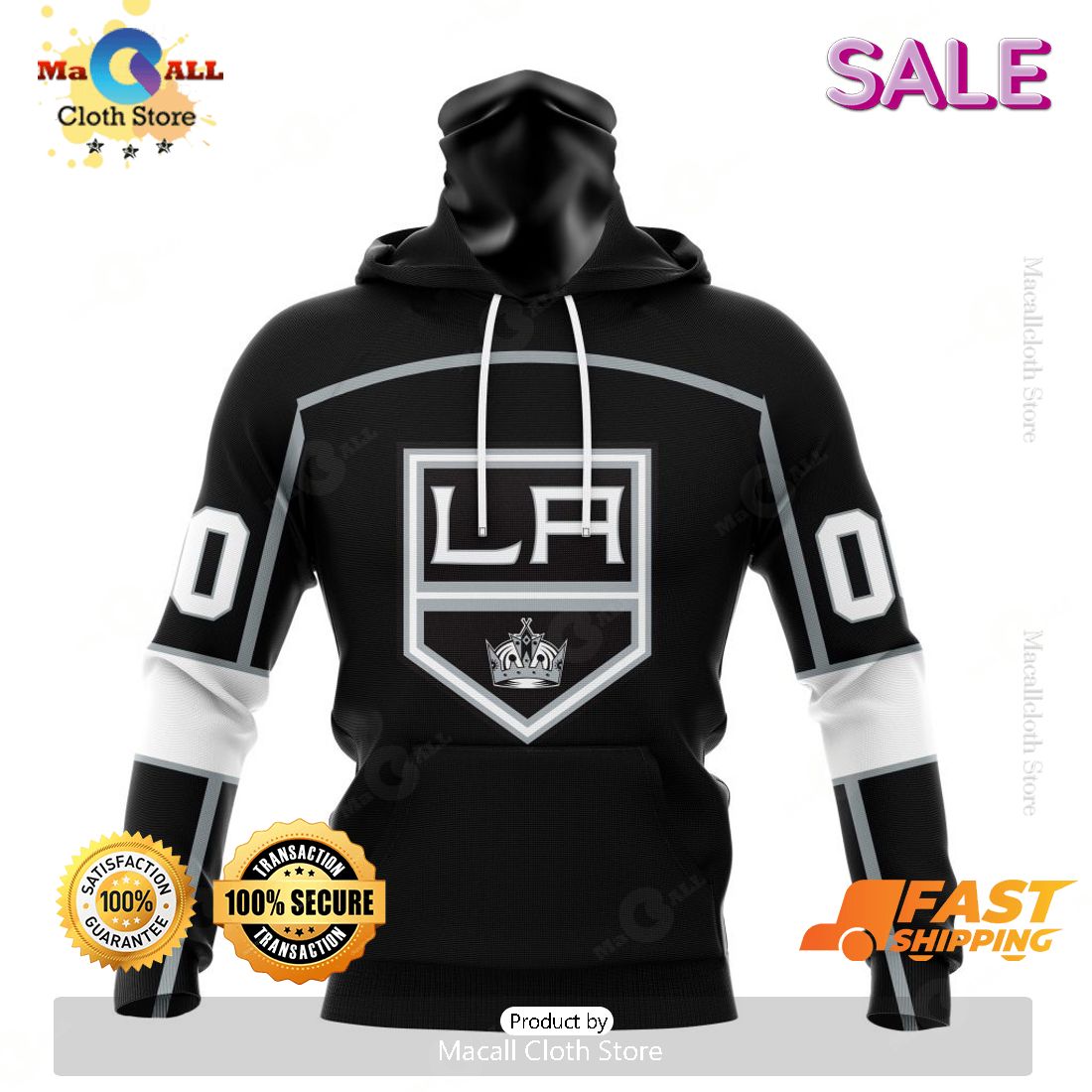 Los Angeles Kings Personalized NHL 2023 Home Kits Hoodie Sweatshirt 3D Los Angeles Kings Personalized NHL 2023 Home Kits Hoodie Sweatshirt 3D