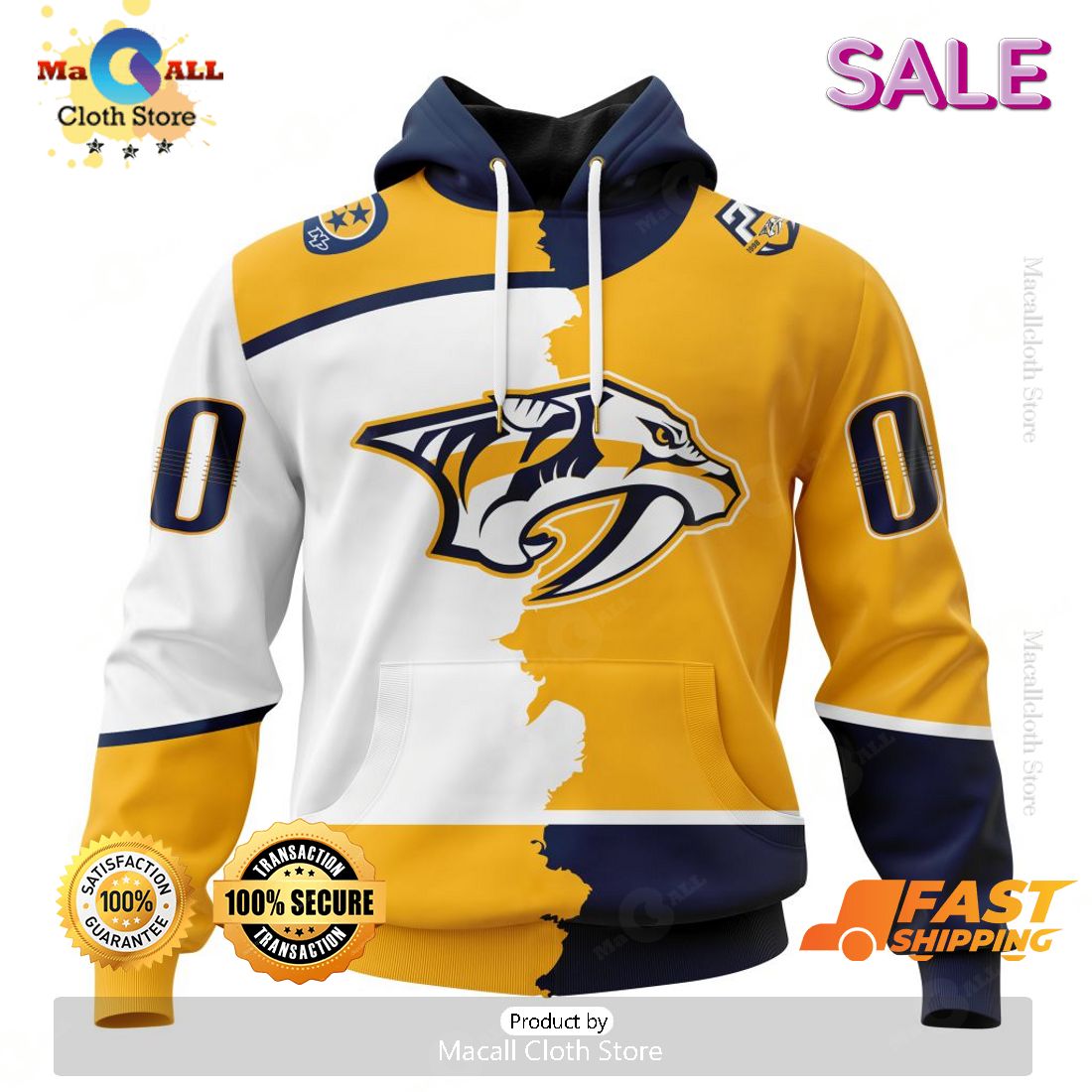Nashville Predators Personalize NHL 2023 Home Mix Away Kits Hoodie Sweatshirt 3D Nashville Predators Personalize NHL 2023 Home Mix Away Kits Hoodie Sweatshirt 3D