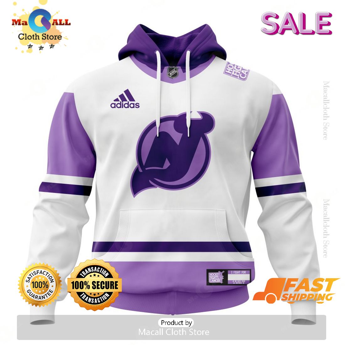 New Jersey Devils Personalize NHL 2023 Hockey Fight Cancer Hoodie Sweatshirt 3D New Jersey Devils Personalize NHL 2023 Hockey Fight Cancer Hoodie Sweatshirt 3D