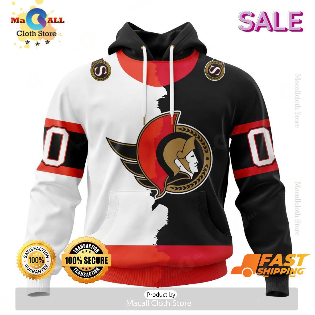 Ottawa Senators Personalize NHL 2023 Home Mix Away Kits Hoodie Sweatshirt 3D Ottawa Senators Personalize NHL 2023 Home Mix Away Kits Hoodie Sweatshirt 3D