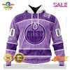 Personalized Florida Panthers New Lavender NHL Hockey Fight Cancer Hoodie 3D