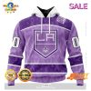 Personalized Florida Panthers New Lavender NHL Hockey Fight Cancer Hoodie 3D