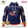 Personalized NHL Edmonton Oilers 2023 Royal Blue Home Hoodie Sweatshirt 3D