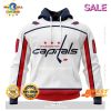 Personalized NHL Edmonton Oilers 2023 White Away Hoodie Sweatshirt 3D