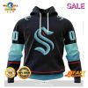 St. Louis Blues Personalize NHL 2023 Hockey Fight Cancer Hoodie Sweatshirt 3D