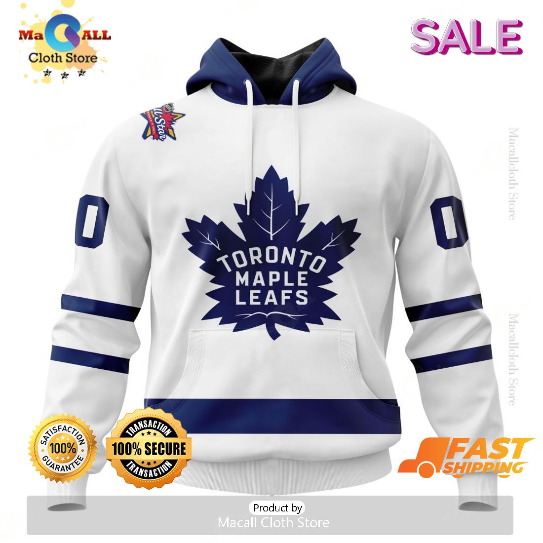 Toronto Maple Leafs Personalized NHL 2023 Away Kits Hoodie Sweatshirt 3D Toronto Maple Leafs Personalized NHL 2023 Away Kits Hoodie Sweatshirt 3D