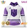 Personalized Vancouver Canucks New Lavender NHL Hockey Fight Cancer Hoodie 3D