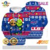 Baltimore Ravens Baby Groot x Grinch Best Friends Football American Ugly Christmas Sweater