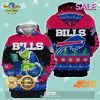 Buffalo Bills Ugly Sweater Baby Groot x Grinch Ugly Christmas Sweater 3D