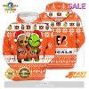 Christmas Miami Dolphins Grinch In Toilet Christmas Knitting Pattern Sweater