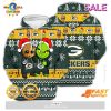 Grinch Hug Pittsburgh Steelers Gift For Fan Ugly Wool Sweater Christmas