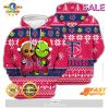Miami Dolphins Baby Groot x Grinch Best Friends Football American Ugly Christmas Sweater