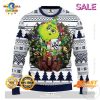 New York Yankees Baby Groot x Grinch Best Friends Football American Ugly Christmas Sweater