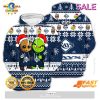 Grinch Hug Pittsburgh Steelers Gift For Fan Ugly Wool Sweater Christmas