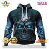 NFL Pittsburgh Steelers Personalized Special Design With Skull Art Hoodie 3D