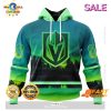 NHL Washington Capitals Personalized New Design With Northern Lights Hoodie 3D