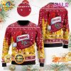 Custom Name NFL Kansas City Chiefs Sports Player Gift Ugly Christmas Sweater