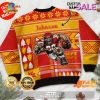 Custom Name NFL Kansas City Chiefs Hohoho Funny Gift Ugly Christmas Sweater