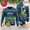 Custom Name Notre Dame Fighting Irish NCAA Gift Ugly Christmas Sweater